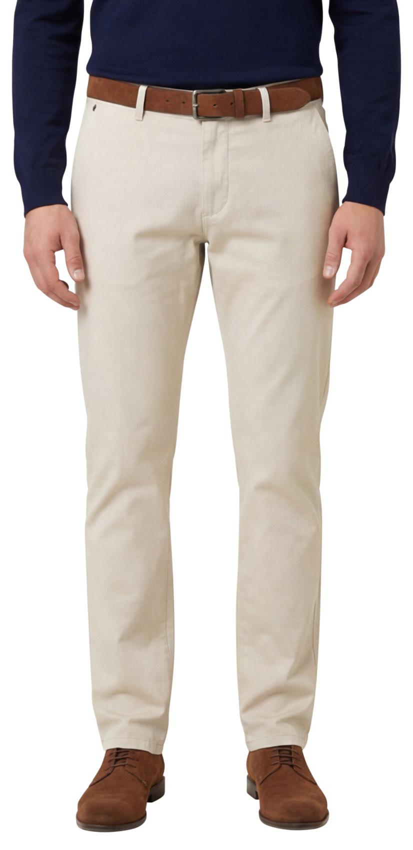 cel Gardeur Bono Hose Beige Baumwolle Chino BONO 412841-1016