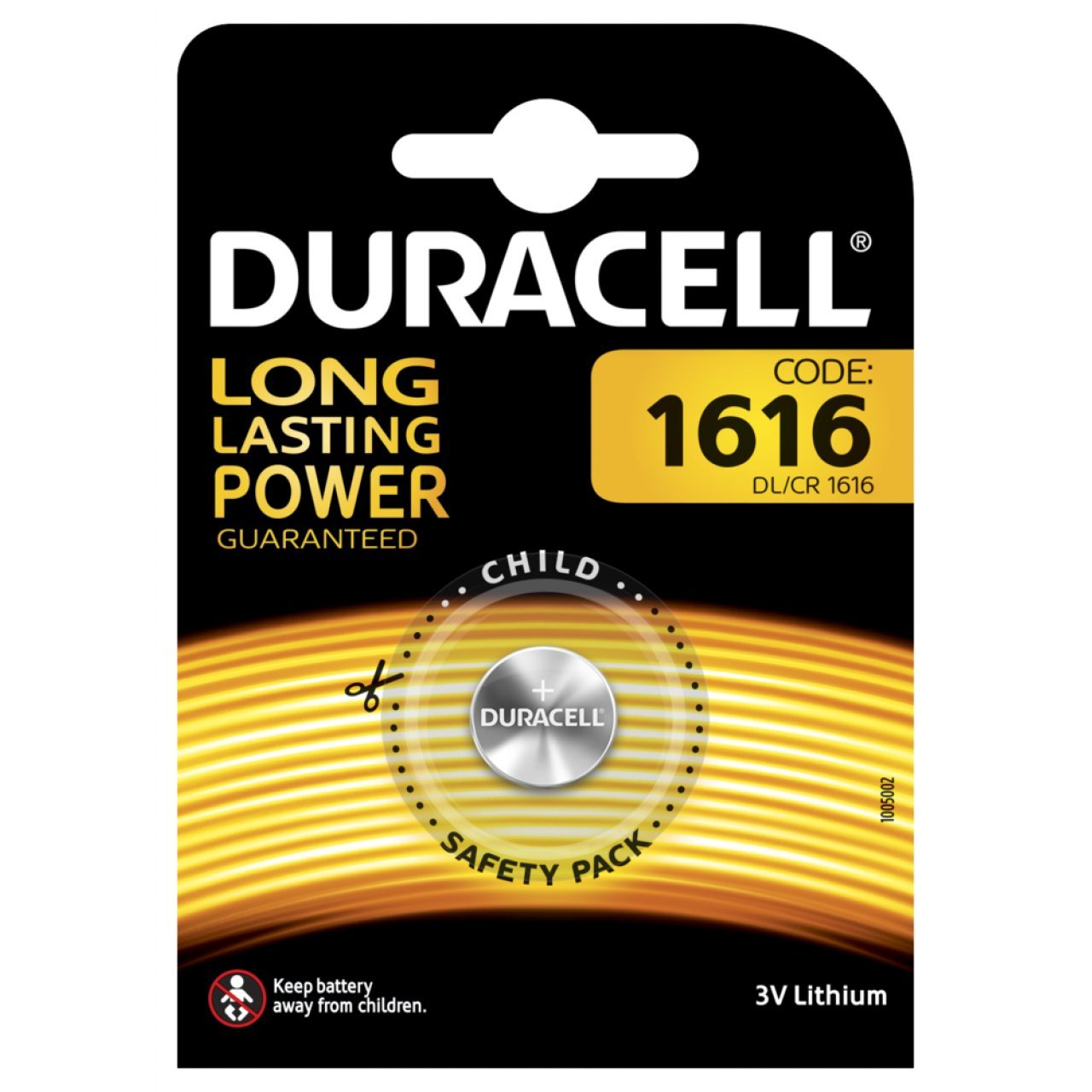 Pack Von 1 Rechts 10 Batterie CR-1616/DL-1616 Duracell Knopf Lithium 3V Dlc 
