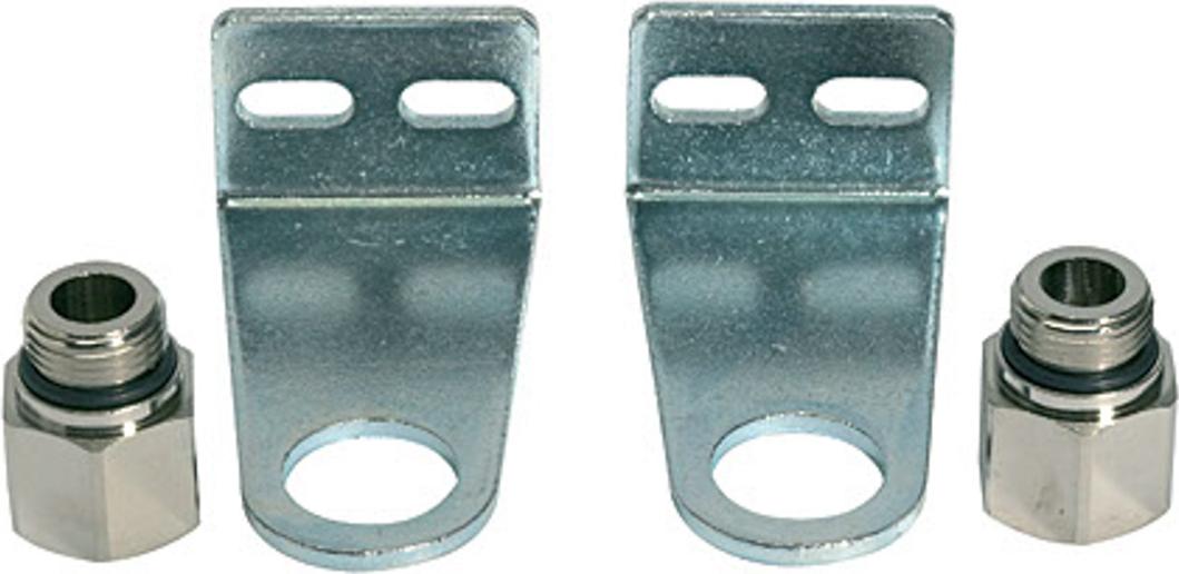Riegler Haltewinkelsatz für Wegeventile, Höhe 60,0 mm, G 1/4 518.60-14
