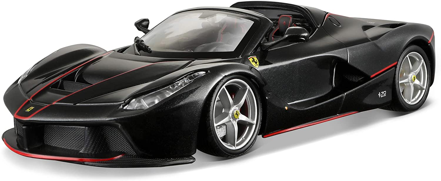 Bburago Ferrari Race & Play Modellauto LaFerrari Aperta 1:43 Spielzeugauto 