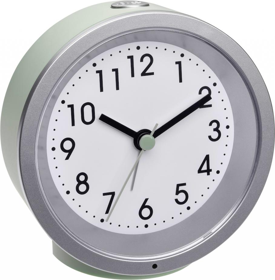 TFA Dostmann 60.1034.04 Quarz Wecker Mint Alarmzeiten 1 (60.1034.04)