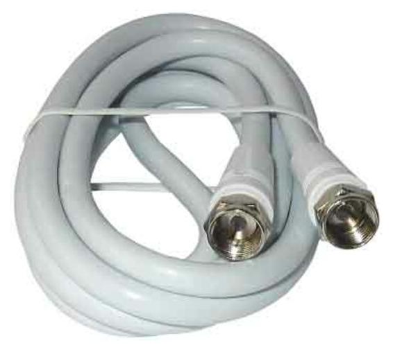 KREILING KREI F-Anschlusskabel 2,5m F75/2,5-112 >90dB Digitaltauglich weiß 10417
