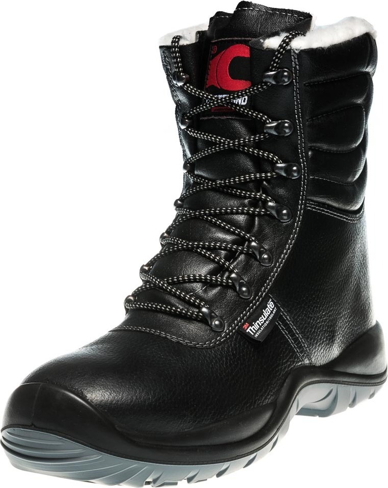 CRAFTLAND Sicherheits Boots S 3 Winterhude in Übergrößen Schwarz 33401 große Herrenschuhe, Größe:40 33401--40