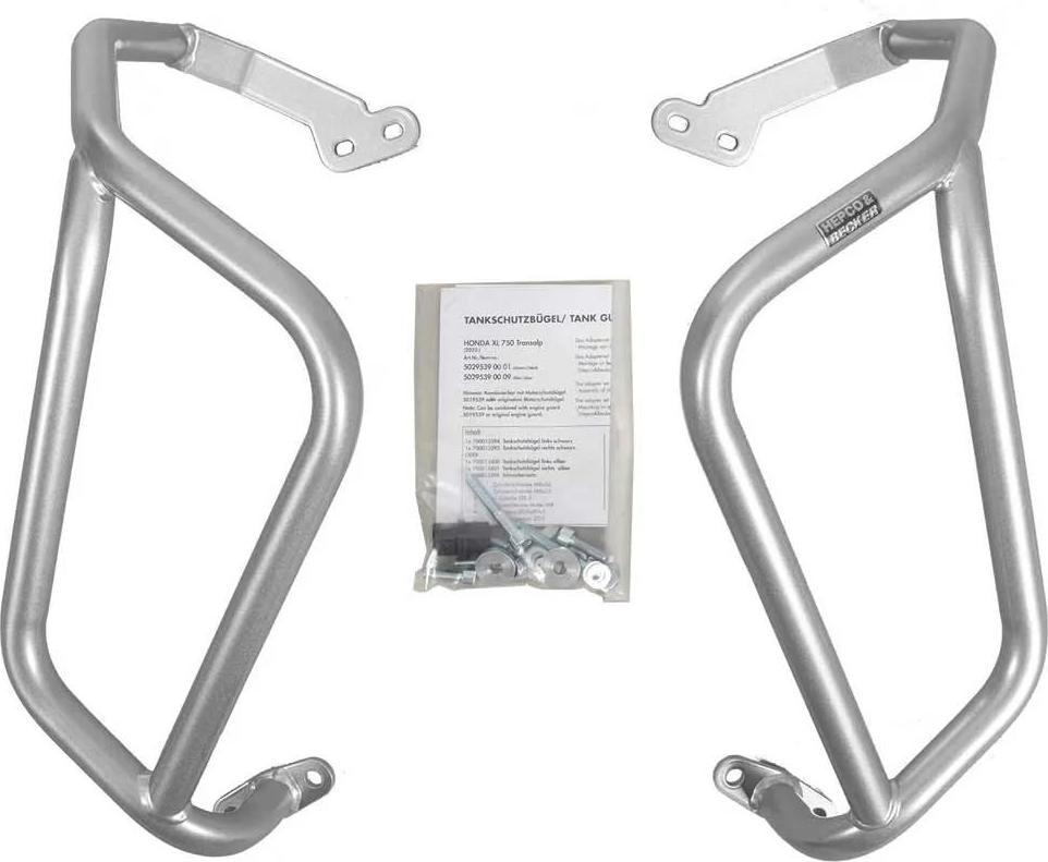Hepco & Becker Hepco Becker 5029539 00 09 Tankprotektor Silber Silber One Size