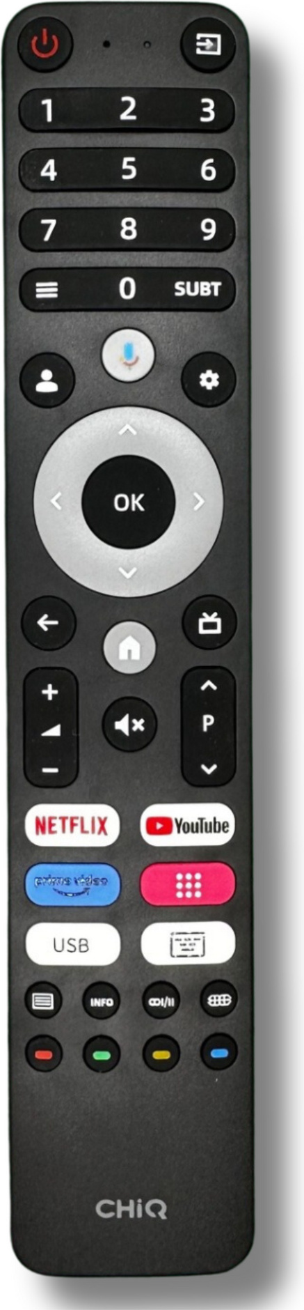 Originale Chiq TV Fernbedienung M65QN9V