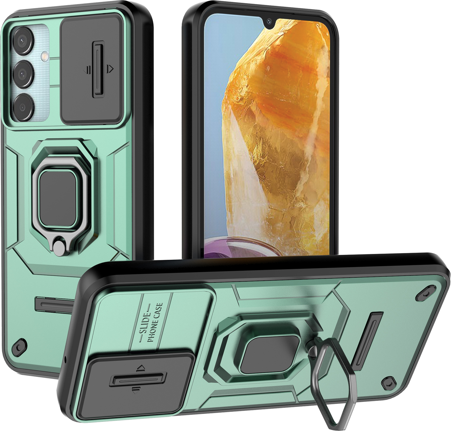 KUSINHOKA Cover Per Xiaomi 13 Lite: Protezione Totale Con Comoda Staffa E Sportellino Per Fotocamera!