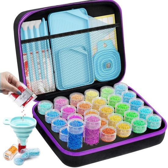 OEM Diamantmalerei-Set, 30-teilige Diamantmalerei-Lagerbox mit Hohlstecher und Trechter-Stickers 2026