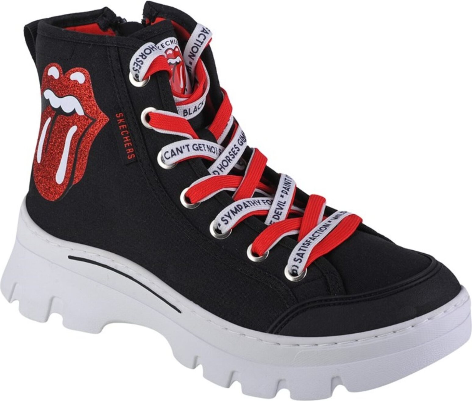 Skechers Obuv Rolling Stones Roadies Surge Lick It, 177967BKRD
