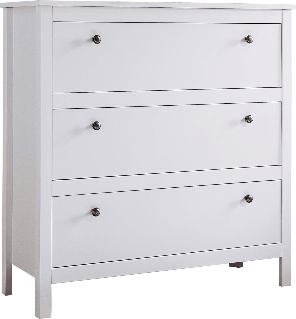 Kondela Kommode Olje 3S - weiß