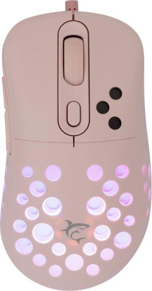 White Shark Gaming-Maus AZRAEL, 6D, 7200 dpi, pink