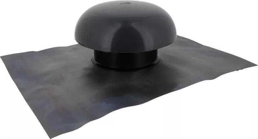 Lüftungskappe Ziegel Ø125 mm NICOLL mit Dichtungskragen - CDT12