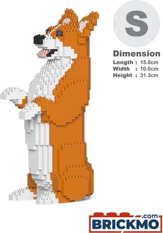 JEKCA Bricks Welsh Corgi 05-M01 ST19WC05-M01