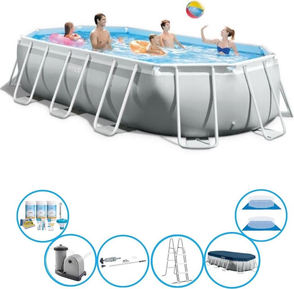 Intex Pool Prism Frame - ponuka bazénov - 503x274x122 cm