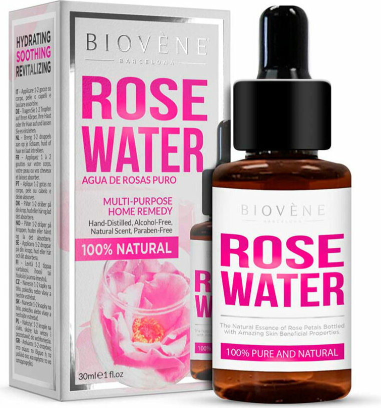 Biovenè Biovene Rose Water Pure and Natural Multi-Purpose Home Remedy 30ml