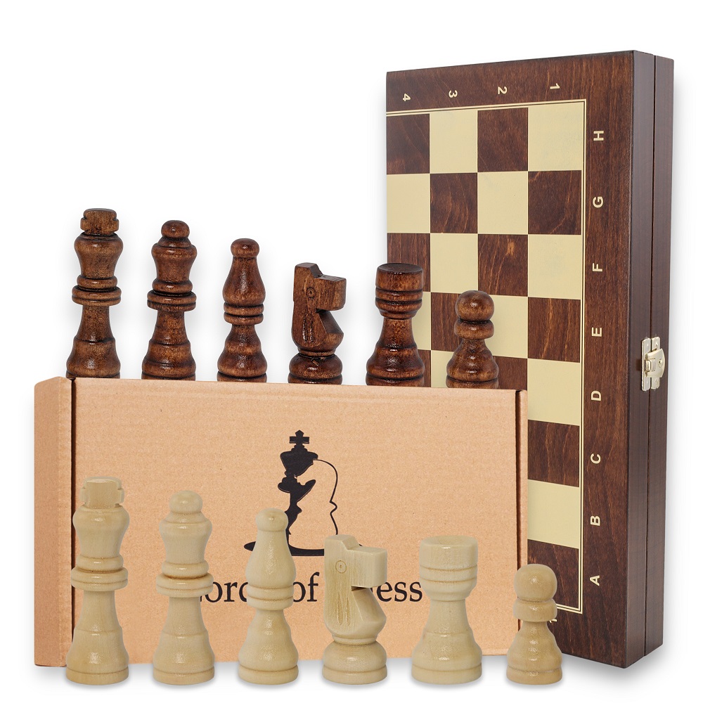 Schachspiel magnetisch klappbar 25 cm x 25 cm 