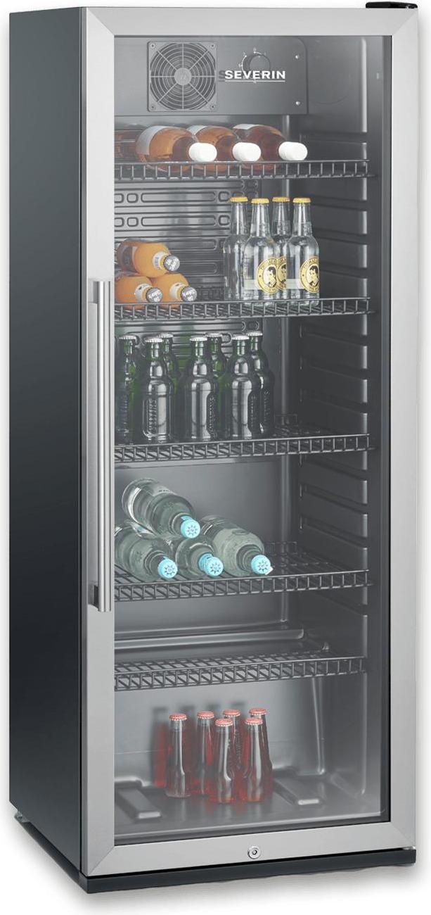 SEVERIN Flaschenkühlschrank () FKS 8841 FKS 8841 schwarz Kühlschrank Flaschenkühlschrank Getränkekühlschrank 8841000