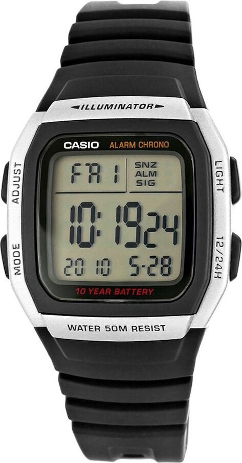 Casio Reloj Hombre de Digital con Correa en Resina W-96H-1AVES - Relojes de Lujo