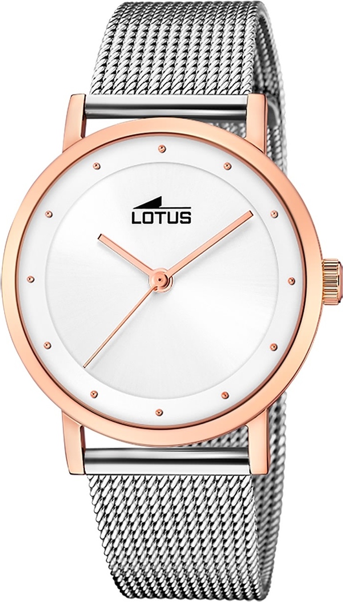 Dámske hodinky Lotus Classic Elegant z nehrdzavejúcej ocele strieborné UL18879/1