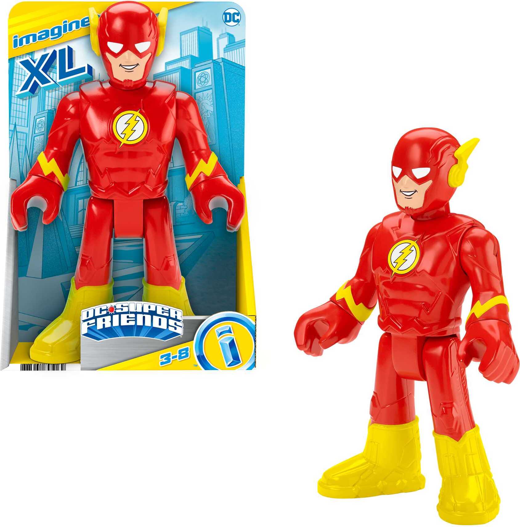 Imaginext DC Super Friends The Flash XL-Figur GPT44