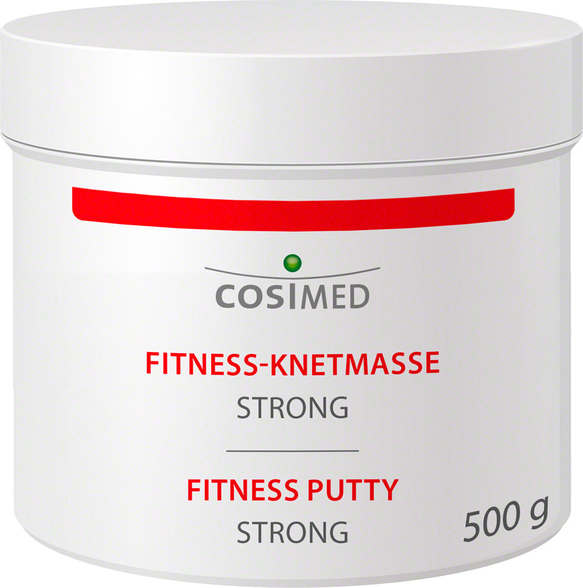 Sport-Tec cosiMed Therapie-Knetmasse Therapieknete Therapie Knete Rot: 500 g, strong 21097