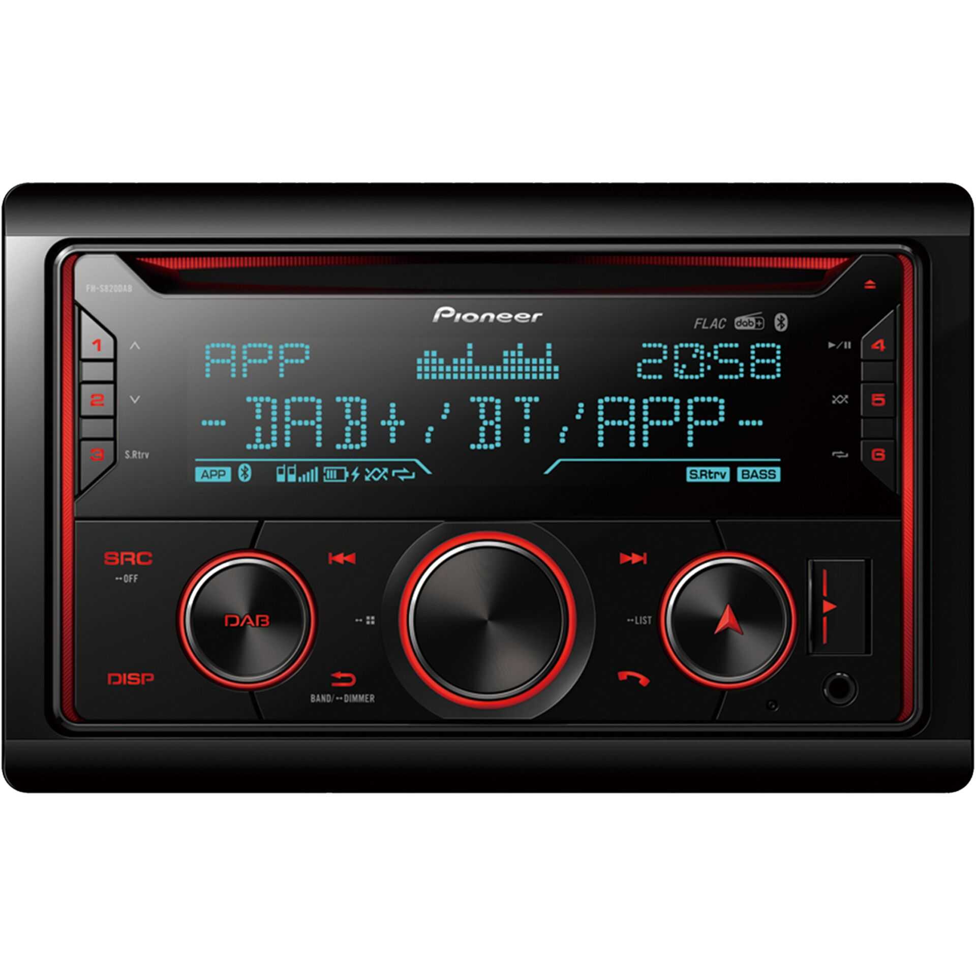 JVC KW-DB95BT 2-DIN CD MP3 DAB+ Autoradio USB Bluetooth Digitalradio