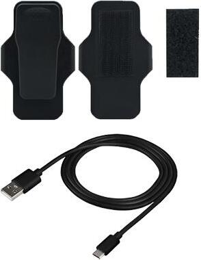 Transcend TS-DBK4, sada príslušenstva, čierna, 1 m, Transcend, DrivePro Body 10B, 75 g