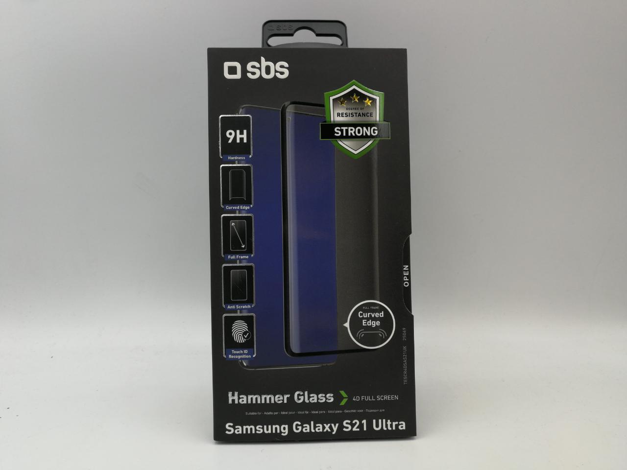 SBS TESCR4DSAS21UK Ochranná fólia na displej pre mobilné telefóny Clear Screen Protector Film Samsung 1 ks