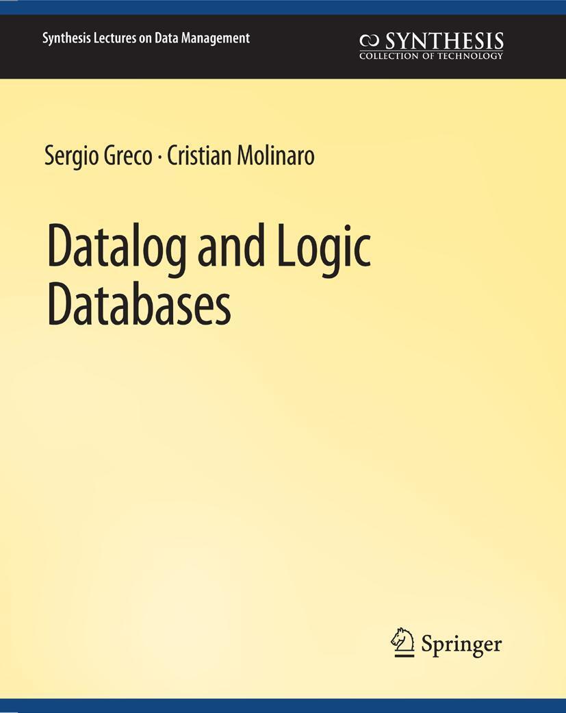 Sonstige Verlage Datalog and Logic Databases