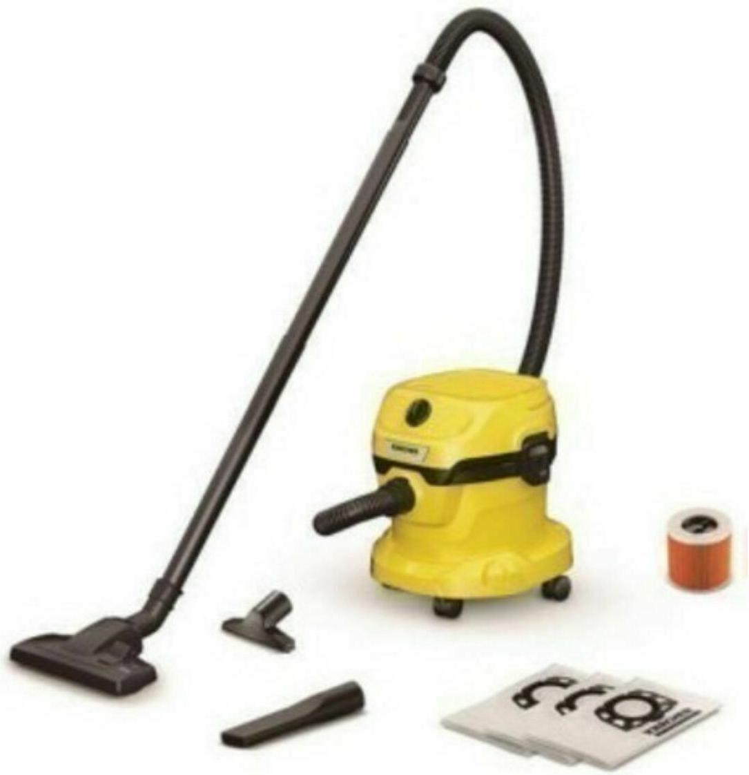 Karcher Kärcher WD 2 PLUS V-12/6/18/C HOME 12 l Bubnový vysávač Dry&wet 1000 W Vrecko na prach