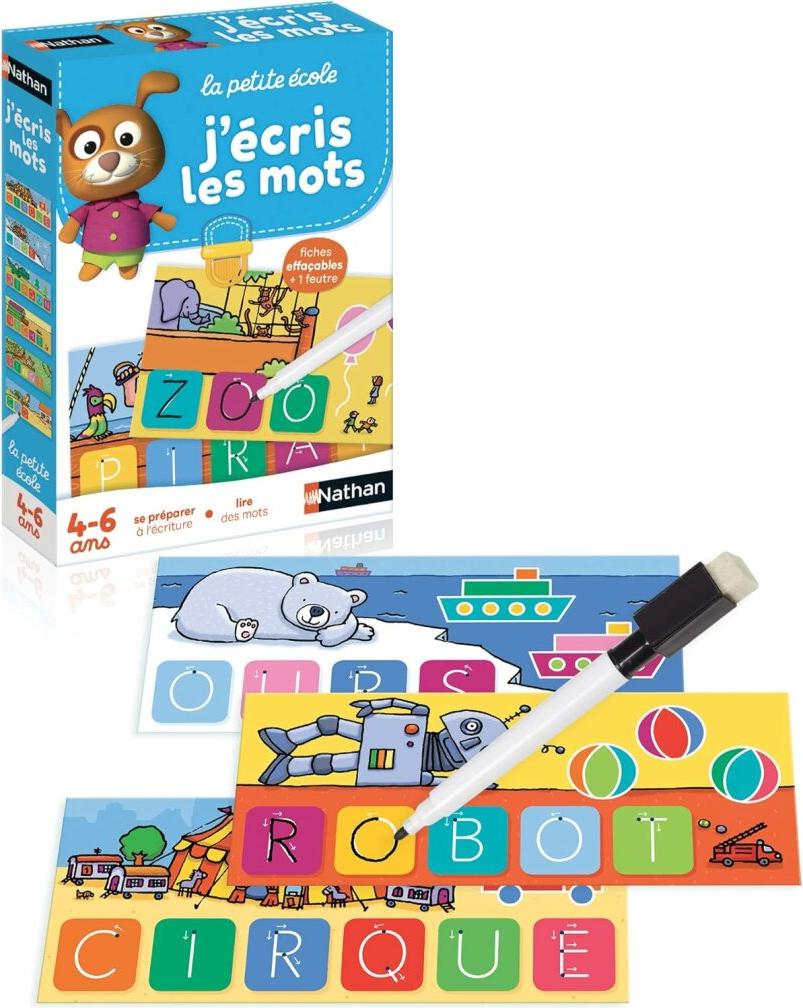 Spiel Kindererziehung Nathan I Write the Words (FR) 31332