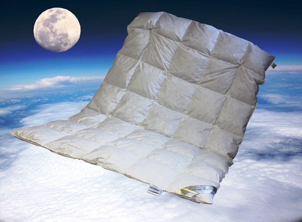 Betten Hofmann Bella-Night Daunendecke Daunenbett 5x7, 135x200 cm 100% neue Daunen