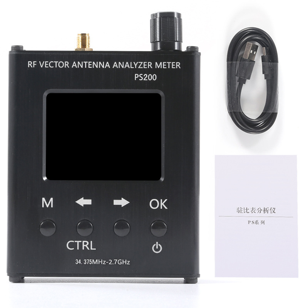 Aibecy Vektor-Netzwerkanalysator Genauigkeitsinstrument Kompaktes Messgeraet Antennenanalysator Radiofrequenz-Antennenanalysator-Messgeraet