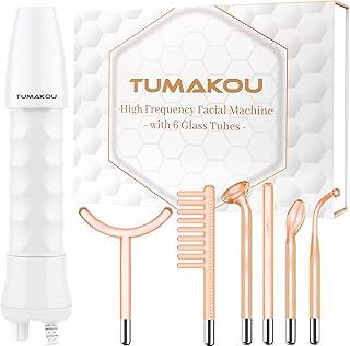 Akhan TUMAKOU Hochfrequenzstab Gesicht - Hochfrequenz Gerät Akne mit 6 Neonstäben für Hautstraffung, Aknebehandlung, Faltenreduzierung, Gesichtsmassagegerät 174872978