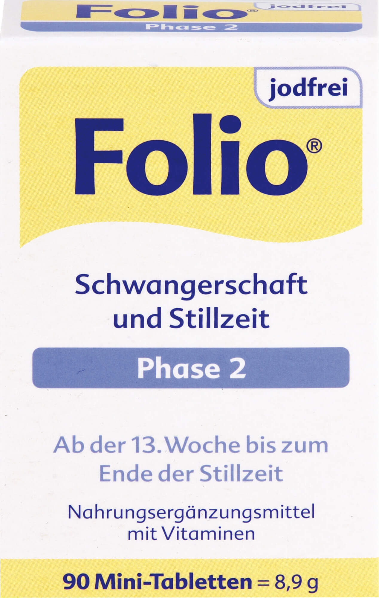 Folio jodfrei Phase 2 Mini-Tabletten, 90 St. Tabletten 12388050