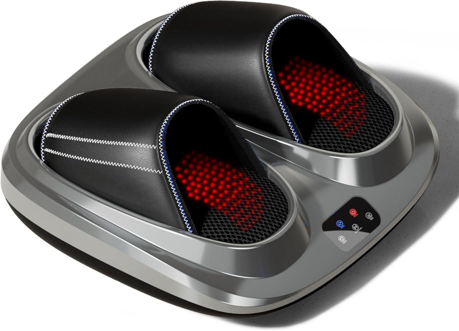 AKKEE Fußmassagegerät, Shiatsu Fussmassagegerät, Wadenmassagegeräte, Venen-Massagegerät, Beinmassagegerät, für Plantarfasziitis und Schmerzlinderung