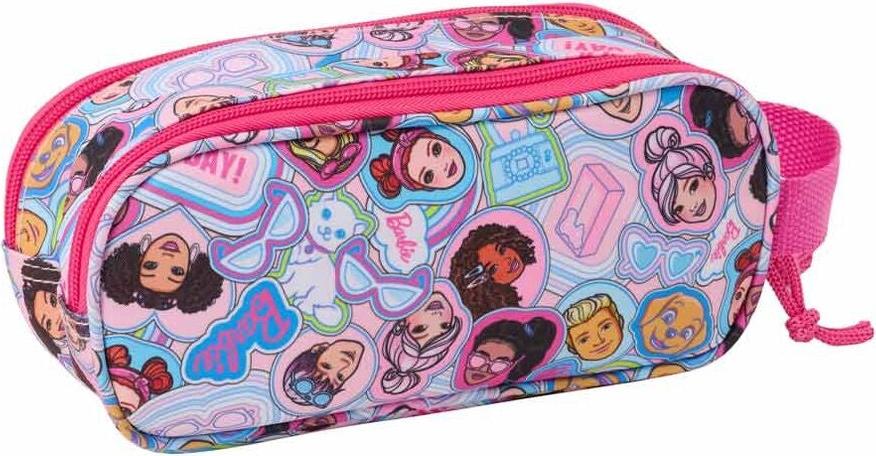 Northix 3D-Doppel-Federmäppchen für Schul- und Kunstbedarf