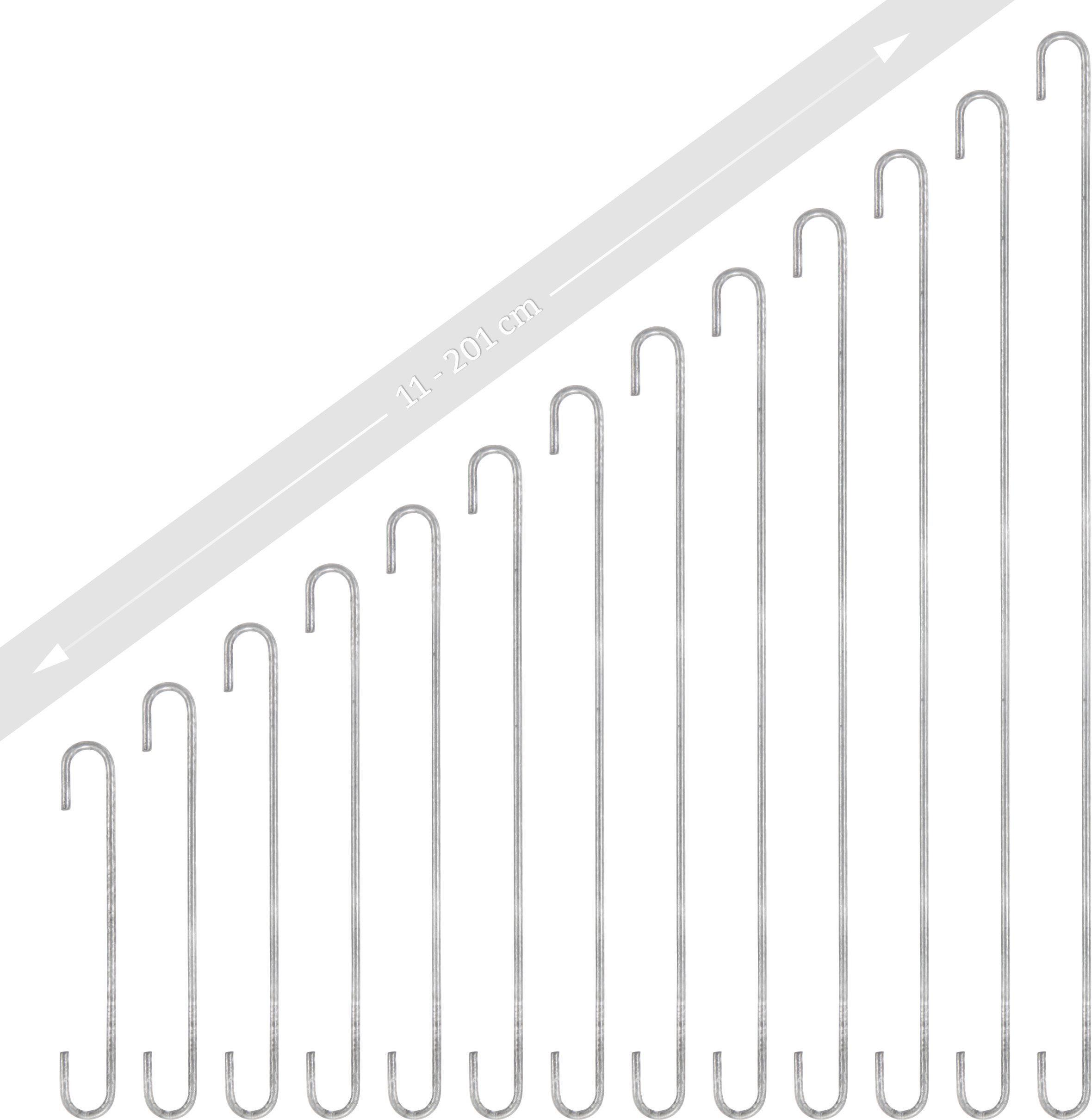 Gabiona Distanzhalter für Gabionen 160 cm, verzinkter Draht, verhindert Ausbauchen