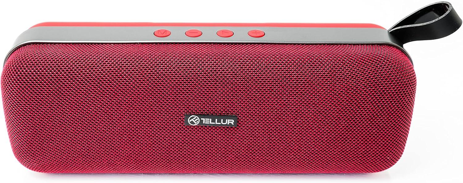 Loop 10W, kompaktný jukebox s pravým bezdrôtovým stereom, rádiový reproduktor Bluetooth 5.0, funkcia hands-free, USB, slot MicroSD/TF, zásuvka AUX 3,5 mm