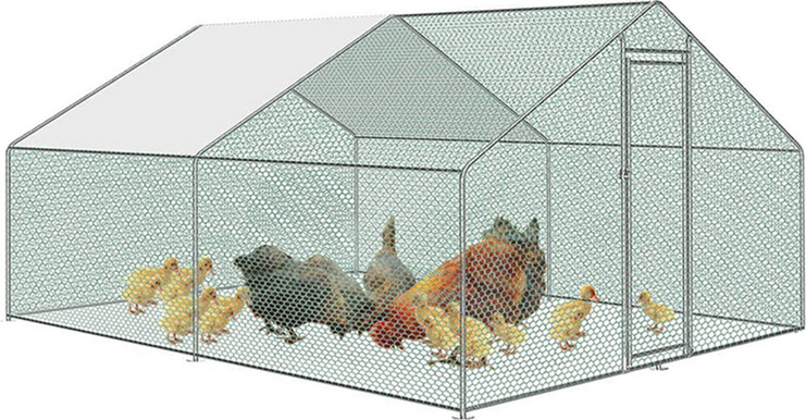 SWANEW Chicken Coop Chicken House 3x4x2m Kaufland.sk