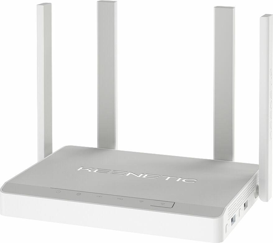Router Keenetic KN-1011-01EN Blanc/Gris USB USB 2.0 RJ45 Ethernet LAN USB 3.2