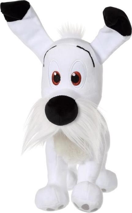 Gipsy Toys Plüschtier Idéfix, 30cm, Idéfix et les Irréductibles, Weiß Schwarz, In Geschenkbox AUC3268060561238