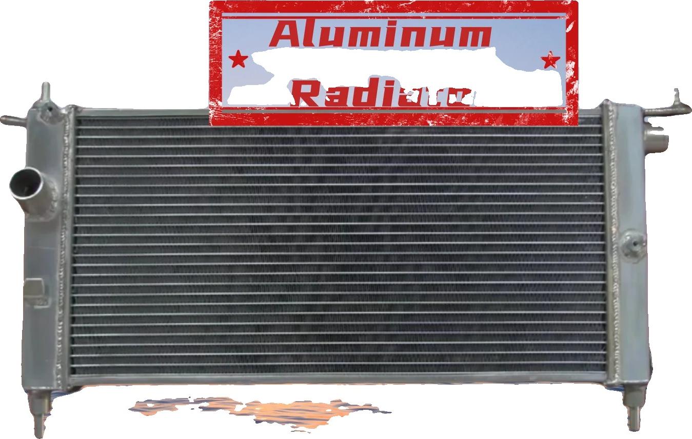 Hliníkový chladič, vhodný pre Vauxhall Corsa C20LET C20XE, o 40 % vyšší chladiaci výkon, vákuovo spájkovaný dizajn, konštrukcia zváraná metódou TIG, dlhodobý výkon