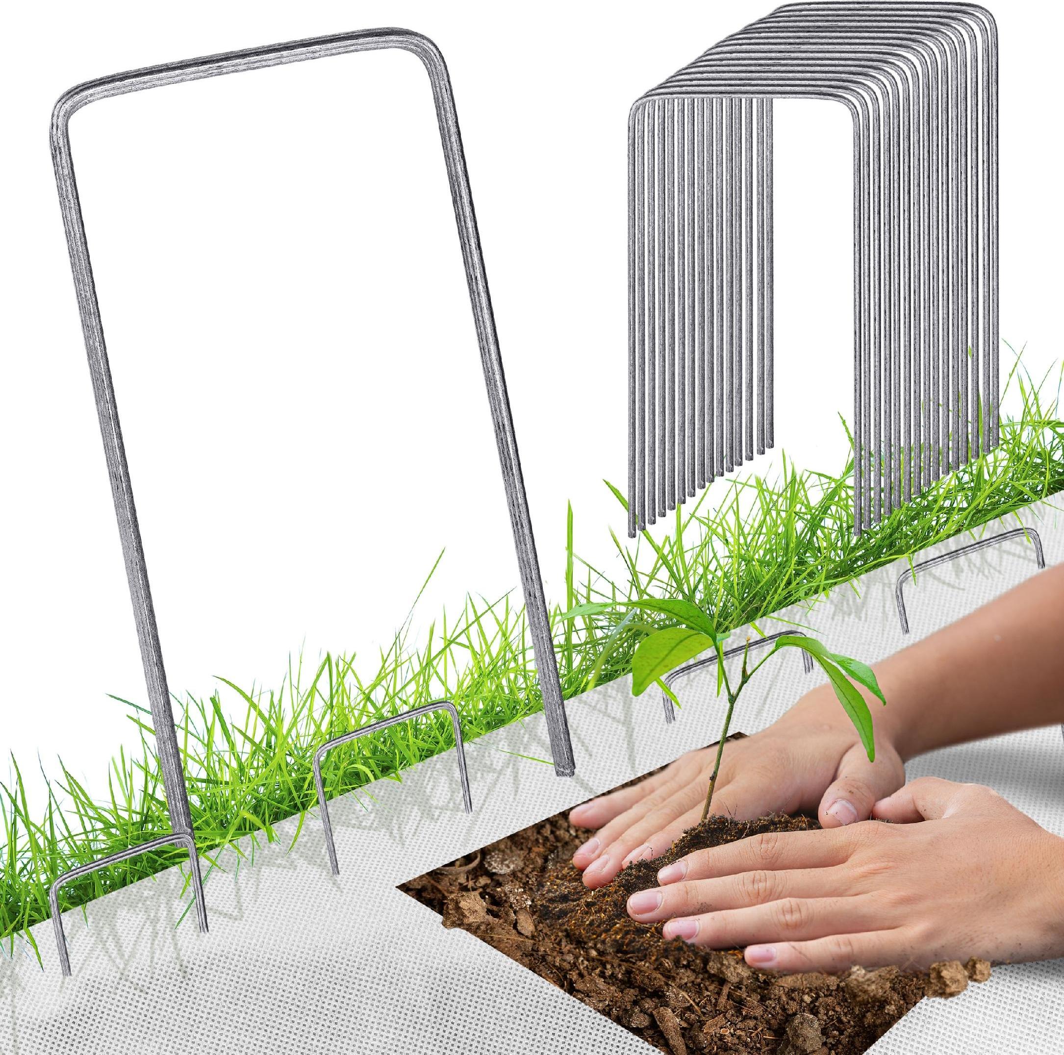 Azaris Edelstahlstifte Für Agrotextilien, Agrotextilien, Ankerstifte 100 Stk