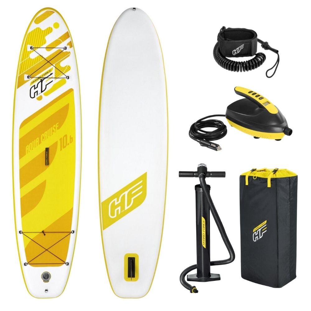 Bestway Sup Board - Hydro Force - Aqua Cruise Set a SUP elektrická vzduchová pumpa 12V