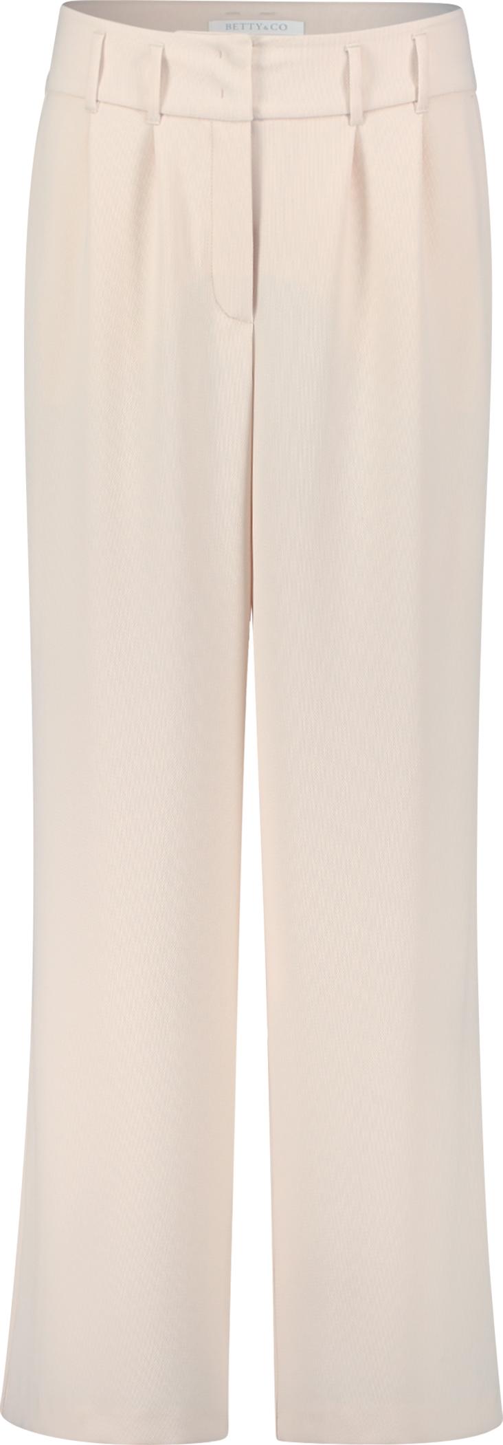 Betty & Co Anzughose High Waist Figurumspielend Uni Schrittlänge 78 cm