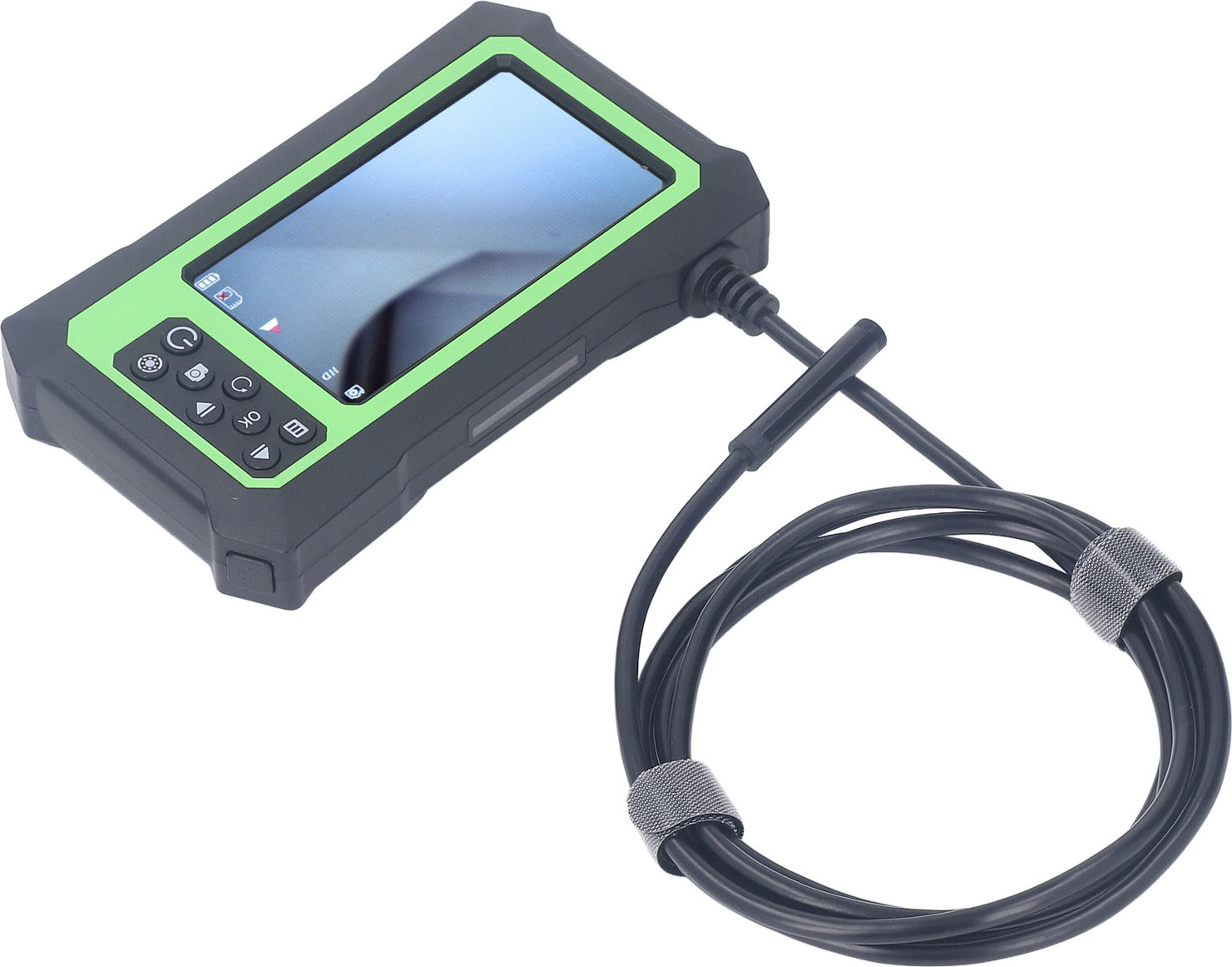 Endoskopická kamera IP67 Vodotesný 4,3in 8mm objektív 1080P Ohýbací boroskop pre údržbu 2m / 6,56ft