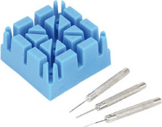 Eneroid Stiftausdrücker-Set für Metall-Armbänder, 4-teilig