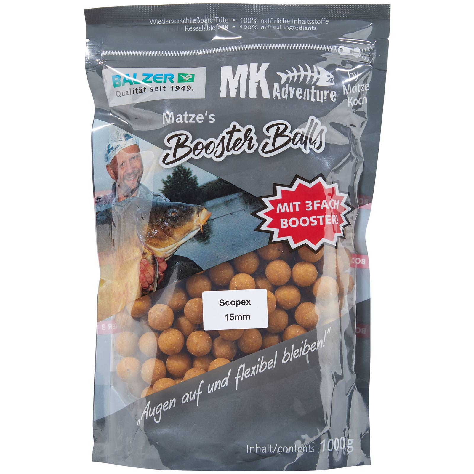 Matze Koch Boilies MK Adventure Booster Balls (Scopex) 185970012