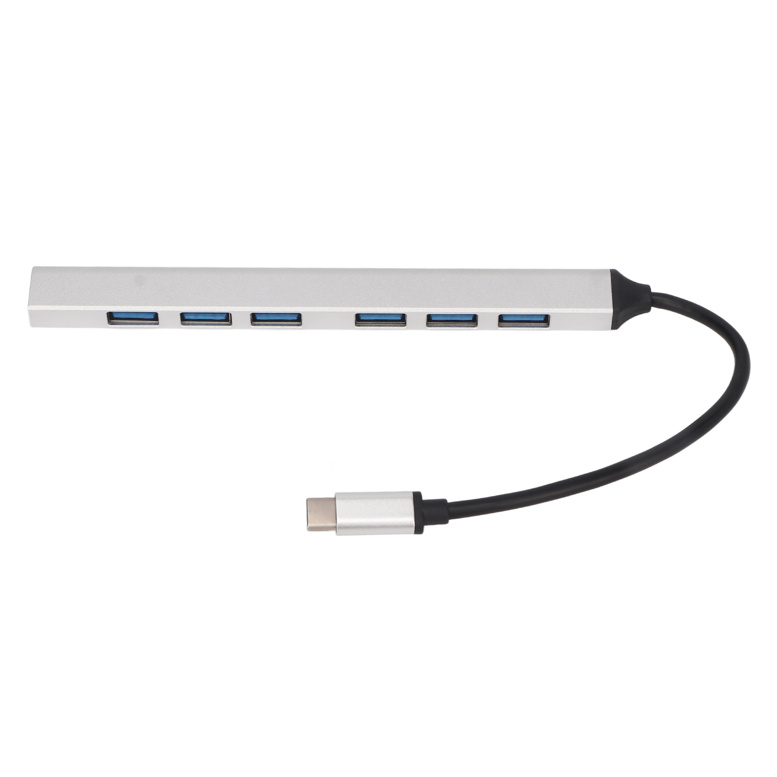 Rozbočovač USB C,USB C na USB3.0,Multiportový adaptér rozbočovača USB C,Rozbočovač USB C 7 v 1,Adaptér USB C 7 v 1,Rozbočovač USB pre notebook