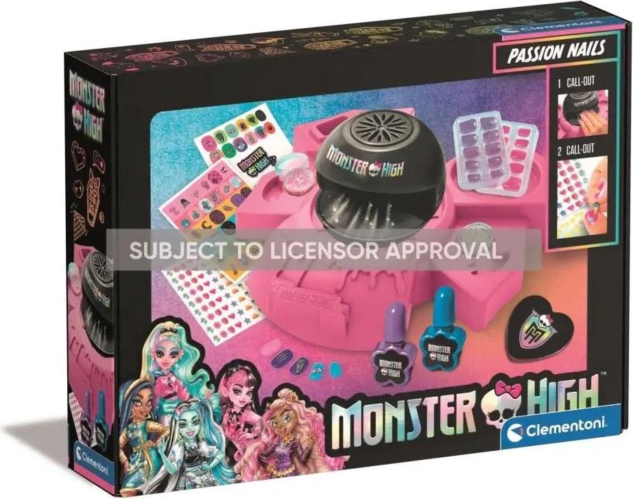 Clementoni Monster High – Gruselige Fingernägel 17994